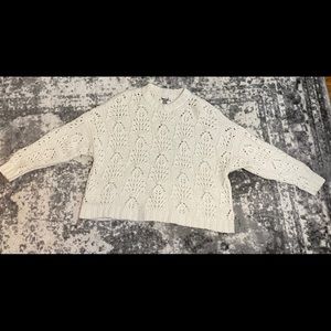 Cream aerie sweater